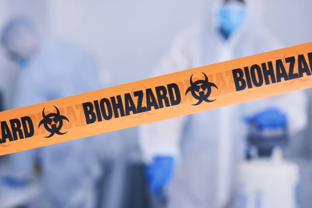 Professional Infectious Disease Decontamination technician working in Carteret, NJ